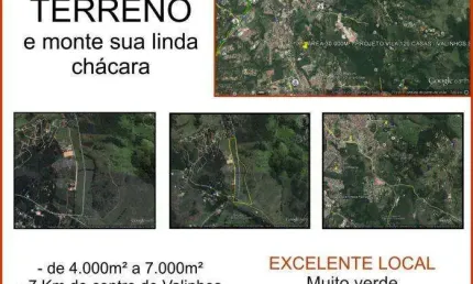 Terreno à venda, 4700 m² por R$ 500.000,00 - Chácara Alpina  - Valinhos/SP