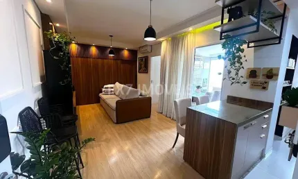 Venda de apartamento de 3 quartos na ponte preta, campinas-sp: 76m², 1 suíte, 3 salas, 2 banheiros e 1 vaga de garagem!