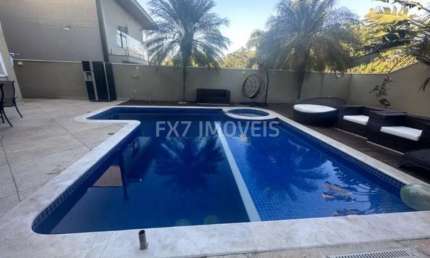 Residência de Luxo no Swiss Park, Campinas-SP: 4 Quartos, 4 Suítes, 3 Salas, 6 Banheiros, 4 Vagas e 350m²