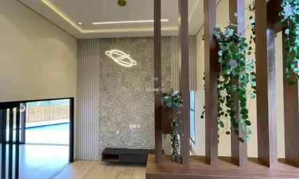 Casa térrea a venda no swiss park campinas com 3 suites