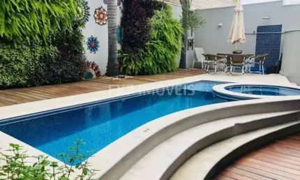 Casa a venda no swiss park campinas. estuda permuta por apartamento