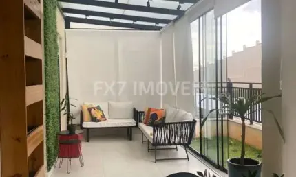Apartamento garden no noville swiss park campinas com 130 metros