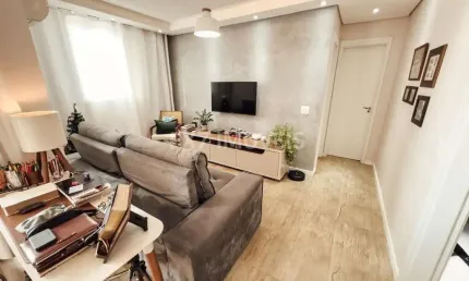 Apartamento à venda em Campinas-SP, no bairro São Bernardo: 2 quartos, 1 suíte, 2 salas, 1 banheiro, 1 vaga de garagem, 67m².