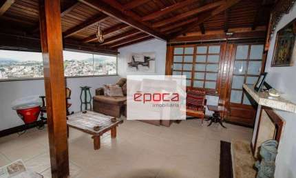 Cobertura com 4 dormitórios à venda, 194 m² por R$ 950.000,00 - Santa Efigênia - Belo Horizonte/MG