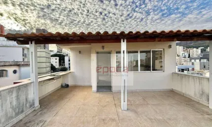 Cobertura com 2 dormitórios à venda, 150 m² por r$ 700.000 - cruzeiro - belo horizonte/mg