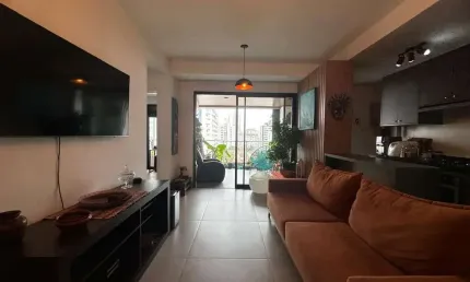 Apartamento com 2 quartos à venda no boqueirão, santos , 83 m2 por r$ 1.050.000