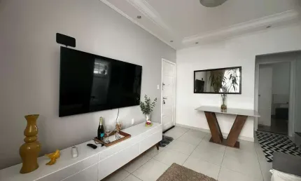 Apartamento com 2 quartos à venda no boqueirão, santos , 66 m2 por r$ 420.000