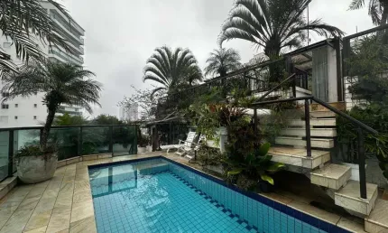 Cobertura com 6 quartos à venda no Ponta da Praia, Santos , 493 m2 por R$ 3.720.000
