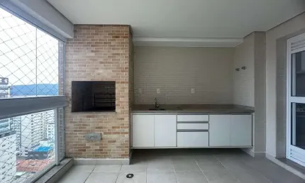 Apartamento com 4 quartos para alugar no Embaré, Santos , 204 m2 por R$ 18.000