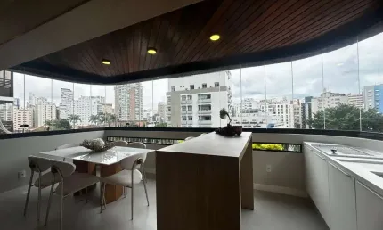 Apartamento com 4 quartos à venda no boqueirão, santos , 240 m2 por r$ 2.760.000
