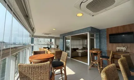 Apartamento com 4 quartos à venda na Aparecida, Santos , 255 m2 por R$ 3.700.000