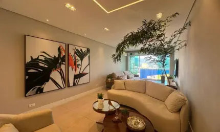 Apartamento com 3 quartos à venda no ponta da praia, santos , 183 m2 por r$ 1.590.000