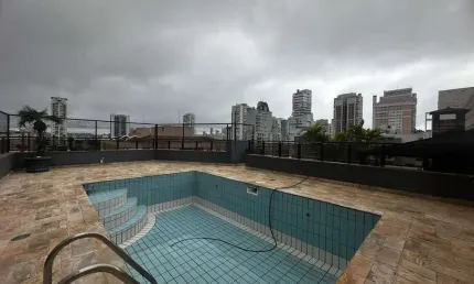 Cobertura com 6 quartos à venda no boqueirão, santos , 488 m2 por r$ 2.800.000