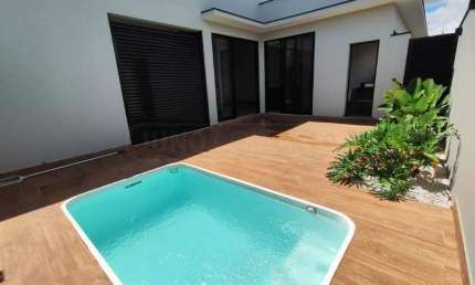 Casa em Condomínio à venda, 3 quartos, 3 suítes, 4 vagas, Residencial Quinta do Engenho - Rio das Pedras/SP