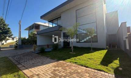 Casa em Condomínio à venda, 3 quartos, 3 suítes, 4 vagas, Parque Residencial Damha II - Piracicaba/SP