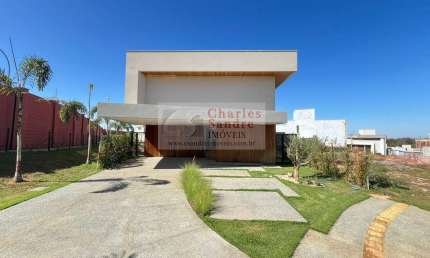 Casa em Condomínio para Venda em Senador Canedo, Jardins Bolonha, 4 dormitórios, 4 suítes, 5 banheiros, 4 vagas