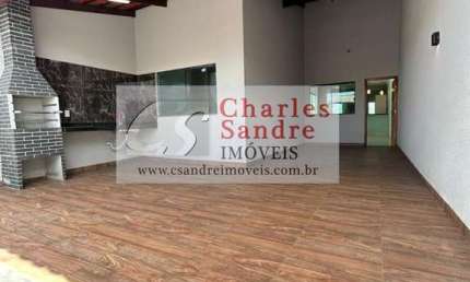 Casa para Venda em Aparecida de Goiânia, Jardim Buriti Sereno, 3 dormitórios, 1 suíte, 2 banheiros, 2 vagas
