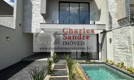 Casa para venda em goiânia, parque amazônia, 3 dormitórios, 3 suítes, 4 banheiros, 2 vagas