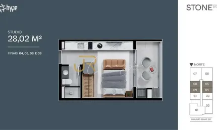 Apartamento à venda na Rua João Bonat, 227, Novo Mundo, Curitiba