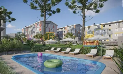 Apartamento de 2 quartos à venda, santa cândida, curitiba - pr
