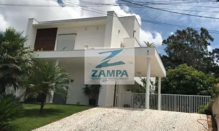 Casa em condomínio de luxo com 3 suítes e 4 vagas na cidade de itupeva-sp, residencial pacaembu - 400m².