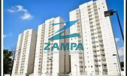 Apartamento à venda living itirapina vl. hortolândia em jundiaí-sp, 2 quartos, 2 salas, 1 banheiro e vaga na garagem!