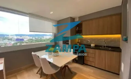 APTO MOBILIADO DE 3 QUARTOS (1 SUITE), TODO PLANEJADO, VARANDA GOURMET E 2 VAGAS COBERTAS