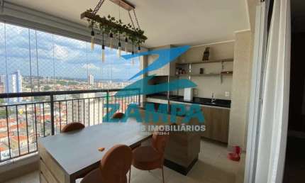 APTO NO MÁSSIMO NA VL ARENS C/ 3 SUITES (1 MASTER C/CLOSET), 3 VAGAS E VARANDA GOURMET FECHADA