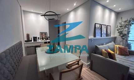 APTO DE 2 QUARTOS (1 SUITE) PLANEJADO, VANRANDA GOURMET E 1 VAGA NO PALAZZO REALE