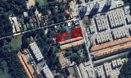 Terreno à venda na Rua Seraphim Banietti, 1.050, Caguassu, Sorocaba