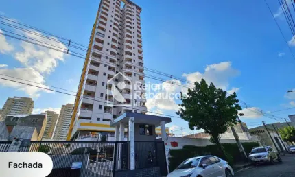 Apartamento próx. ao colégio Farias Brito com 78m² e 3 quartos - Centro, Fortaleza/CE