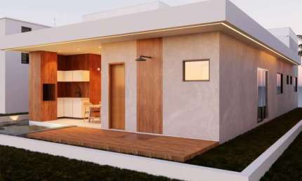 Casa plana à venda com 03 suítes o Alphaville Terras 4, Eusébio - Ceará
