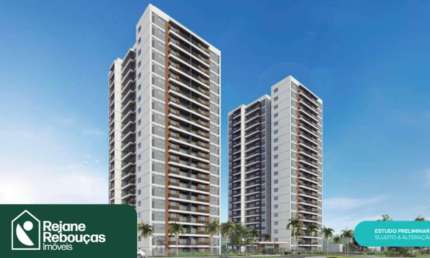 Apartamento à venda c/ 68m², 3 qts à venda+ lazer completa - Presidente Kennedy, Fortaleza/CE
