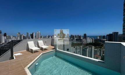 Cobertura Duplex para Venda em Salvador, Graça, 3 dormitórios, 3 suítes, 6 banheiros, 2 vagas