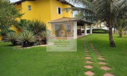 Casa em Condomínio para Venda em Camaçari, Arembepe (Abrantes), 4 dormitórios, 4 suítes, 6 banheiros, 3 vagas