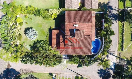 Casa com 5 dormitórios à venda, 440 m² por R$ 4.300.000,00 - Massaguaçu - Caraguatatuba/SP