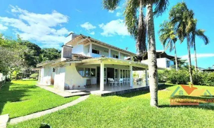 Casa com 3 dormitórios à venda, 255 m² por r$ 5.500.000,00 - massaguaçu - caraguatatuba/sp