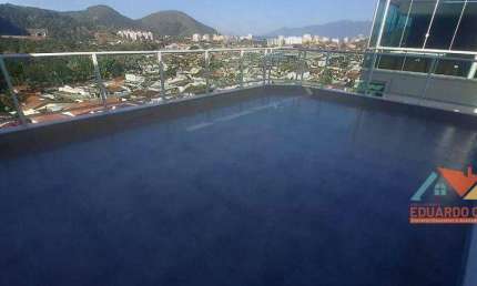 Apartamento com 4 dormitórios, 166 m² - venda por R$ 1.200.000,00 ou aluguel por R$ 6.600,00/mês - Cidade Jardim - Caraguatatuba/SP
