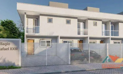 Casa com 2 dormitórios à venda, 77 m² por R$ 450.000,00 - Massaguaçu - Caraguatatuba/SP