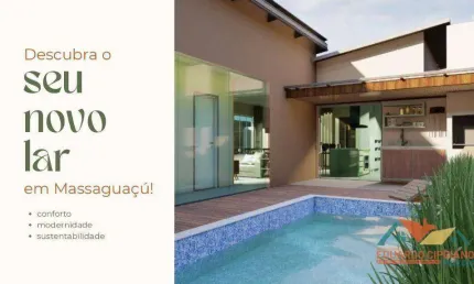 Casa com 3 dormitórios à venda, 105 m² por R$ 800.000,00 - Massaguaçu - Caraguatatuba/SP