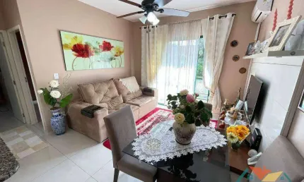 Apartamento com 2 dormitórios à venda, 70 m² por r$ 500.000,00 - massaguaçu - caraguatatuba/sp