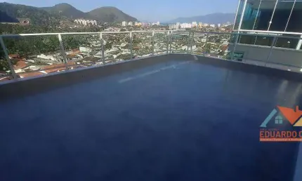 Apartamento com 4 dormitórios, 166 m² - venda por R$ 1.200.000,00 ou aluguel por R$ 6.600,00/mês - Cidade Jardim - Caraguatatuba/SP