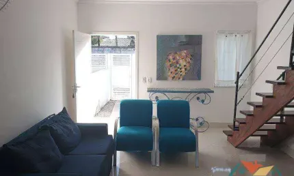 Casa com 2 dormitórios para alugar, 86 m² por R$ 3.100,00/mês - Massaguaçu - Caraguatatuba/SP