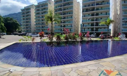 Apartamento com 2 dormitórios para alugar, 83 m² por R$ 3.290,00/mês - Cidade Jardim - Caraguatatuba/SP
