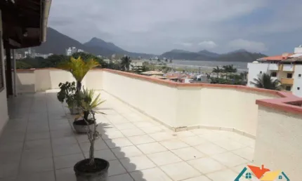 Cobertura com 3 dormitórios à venda por r$ 1.200.000 - centro - caraguatatuba/sp