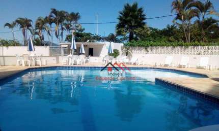 Apartamento com 2 dormitórios para alugar, 66 m² por R$ 2.905,65/mês - Massaguaçu - Caraguatatuba/SP