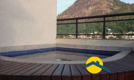 Excelente cobertura linear de 3 quartos com 2 vagas em São Francisco.