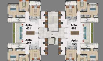Cobertura com 4 quartos à venda na Praça Bagatelle, Dona Clara, Belo Horizonte por R$ 1.140.000
