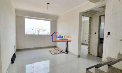 Cobertura com 2 quartos à venda na Rua José Galding, Letícia, Belo Horizonte por R$ 470.000