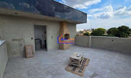 Cobertura com 2 quartos à venda na Rua Pedra Coral, Rio Branco, Belo Horizonte por R$ 410.000